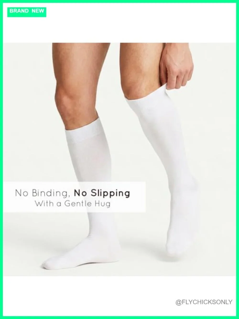 Knee High Socks Combed Cotton Seamless Toe Tall Long Socks